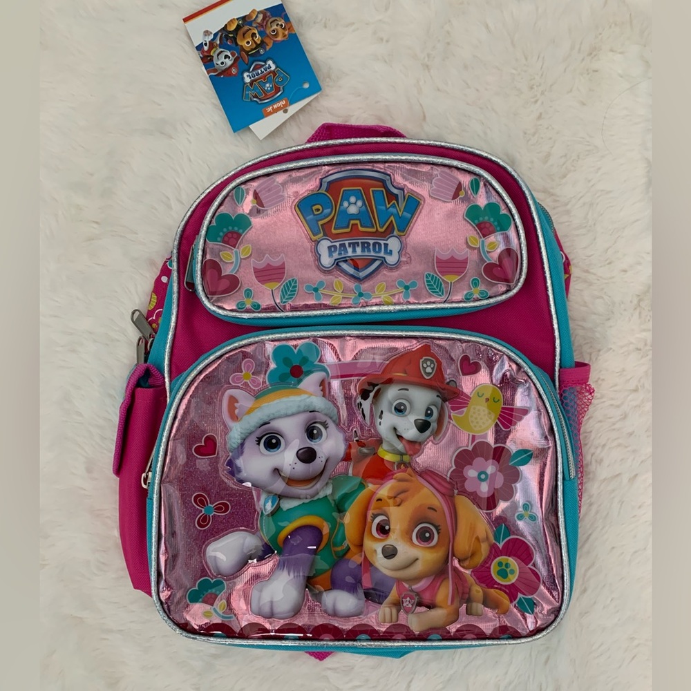 Pink Paw Patrol Backpack